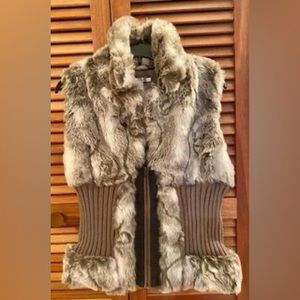 Beautiful and trendy vest for cold, high neck, waist fit, size L